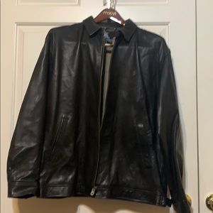 Polo by Ralph Lauren Leather Jacket size LG